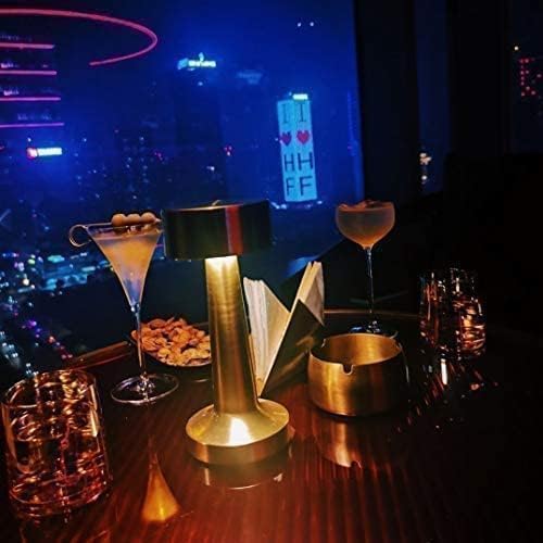 Touch Sensor Bar Table Lamps Portable LED Desk Lamp Night Lights Bedroom Bedside Restaurant Led Light Fixtures, Gold