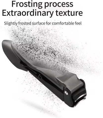 Nail Clippers for Men and Women with Nail Catcher, Ergonomic Lever Keep Fingernails and Toenails Impeccably Manicured