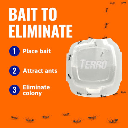 Terro Multi Surface Liquid Ant Baits with Adhesive Strips for Discreet baiting